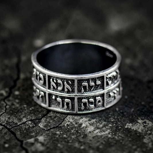 72 NAMES OF GOD RING
