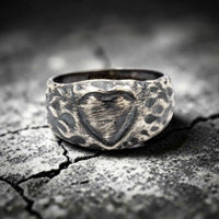 FLAMES HEART RING