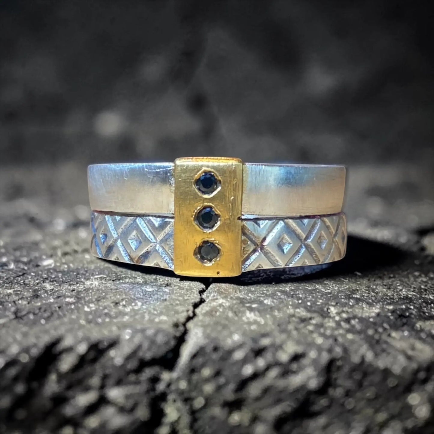 HALF DIAMOND RING
