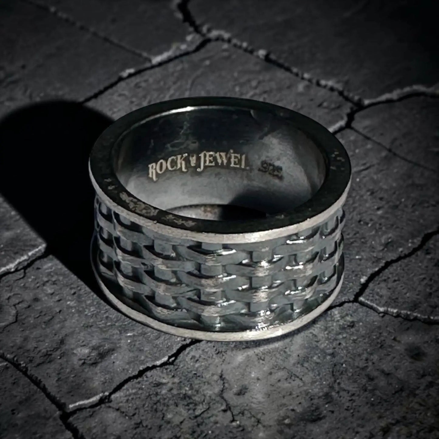 BRAIDED WIDE RING