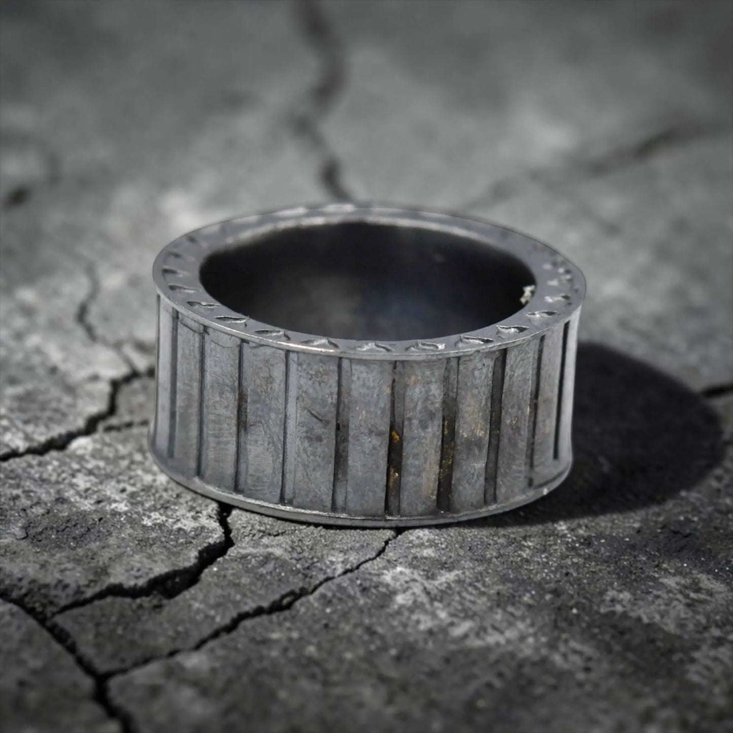 WOOD BARREL RING