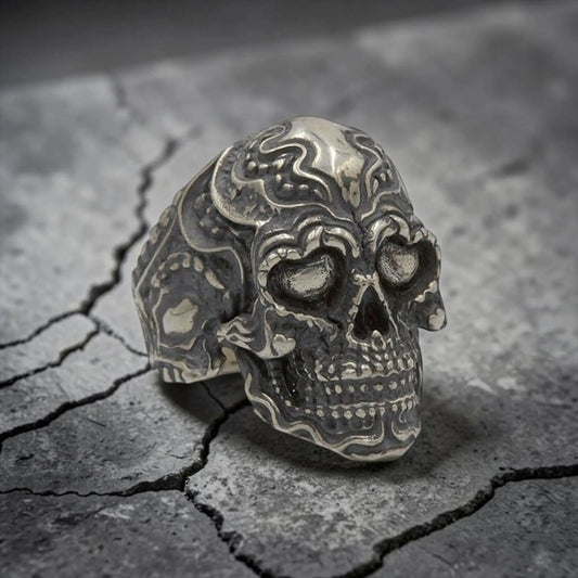 HEART EYES SKULL
