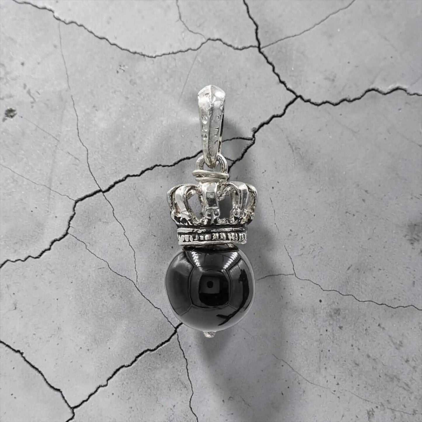 SILVER CROWN ONIX
