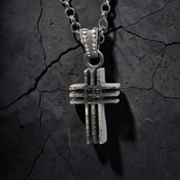 STRIPE CRUZ STONE PENDANT