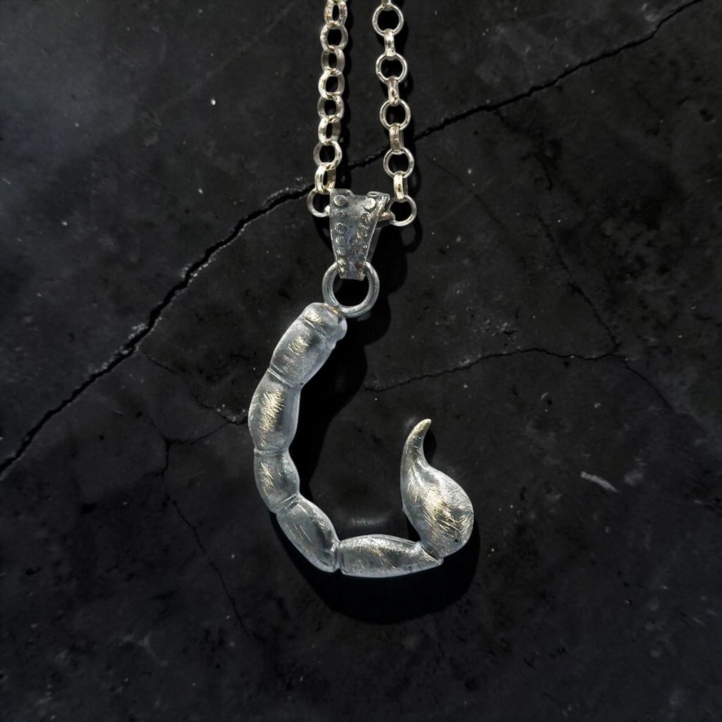 SCORPION TAIL PENDANT