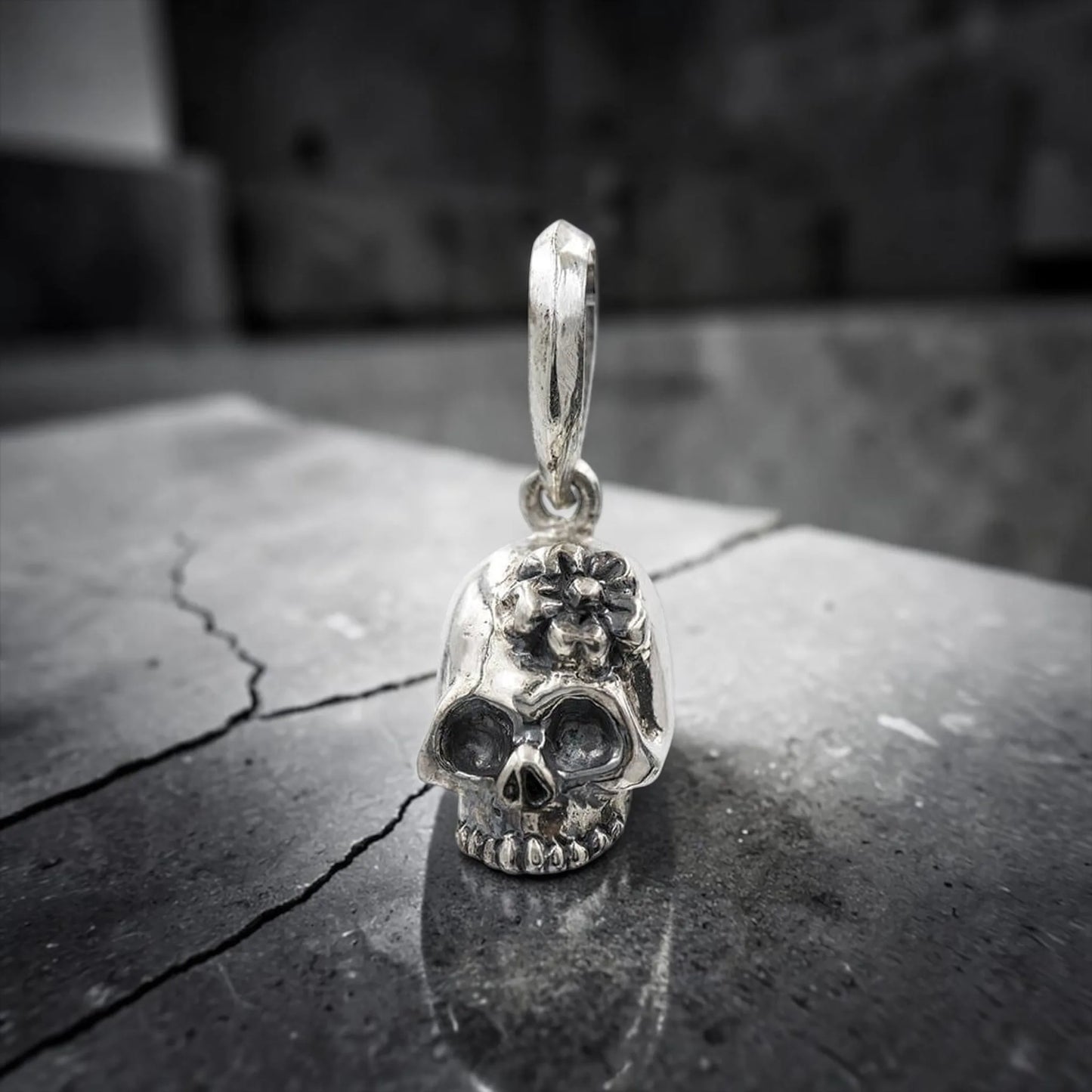 MARGARITA FLOWER SKULL