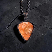 RJ GUITAR PICK ZIRCONIA NEGRA NARANJA