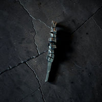 SILVER ROPE PENDANT