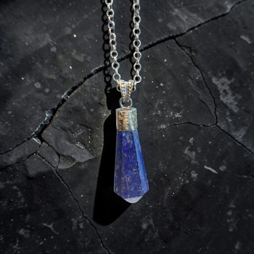 LAPISLAZULI HAMMERED QUARTZ