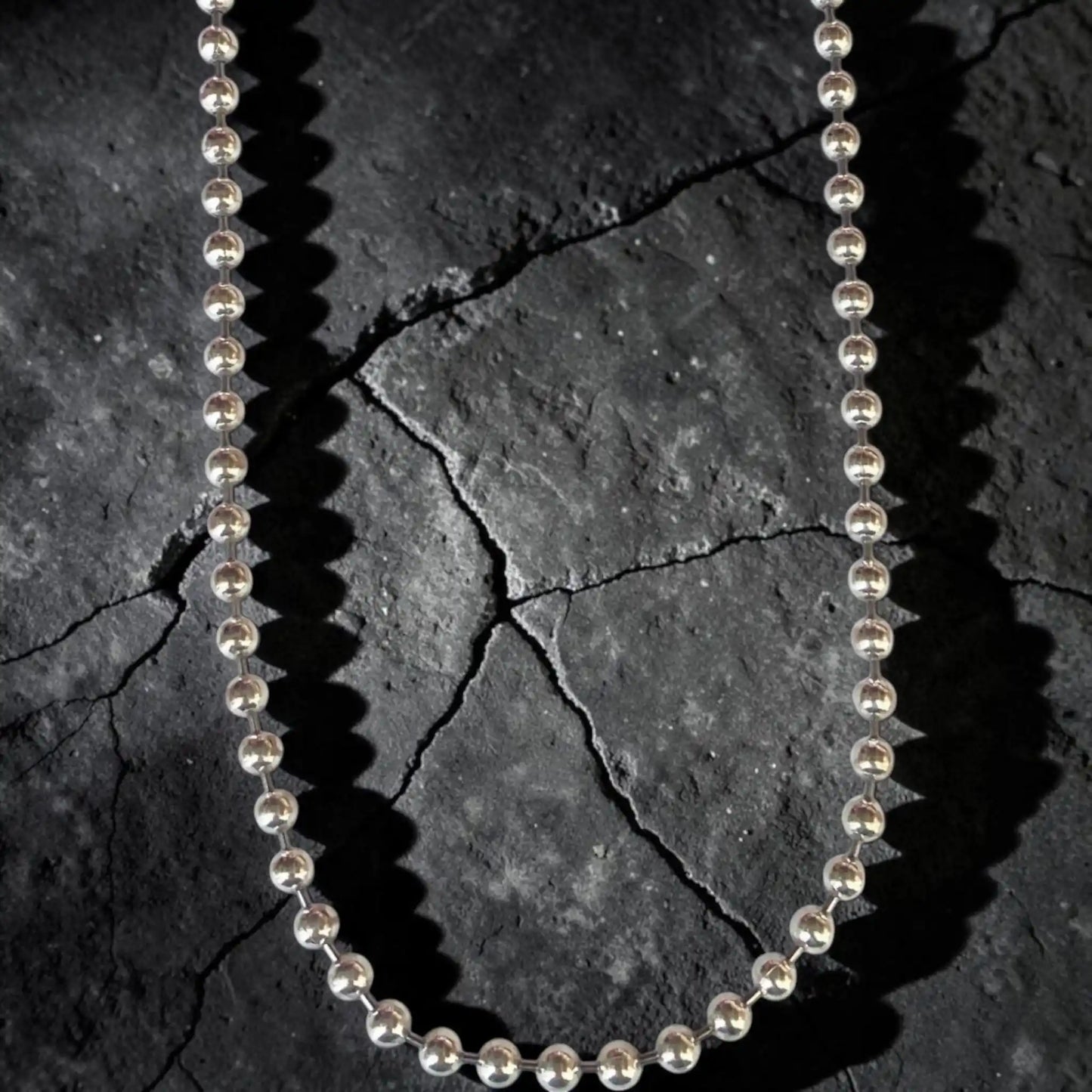 BIG BALL CHAIN POLISHED