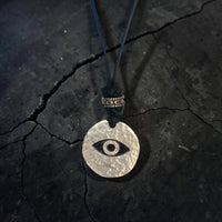 LEATHER AMULET EVIL EYE
