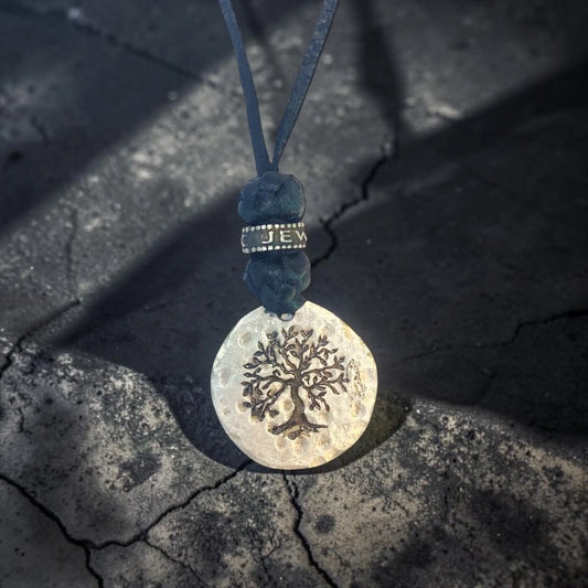 LEATHER AMULET TREE OF LIFE