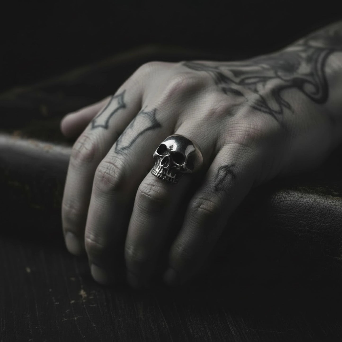 SKULL JOE MEDIUM RING