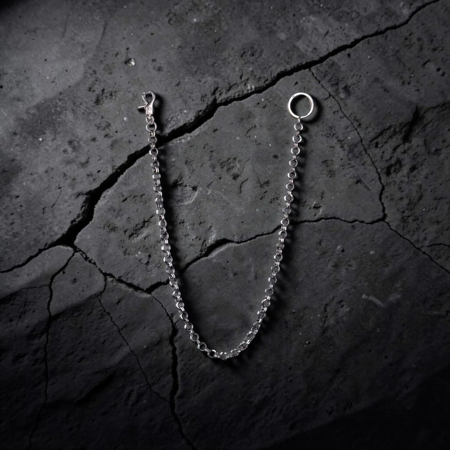 DOUBLE RINGED KEY CHAIN