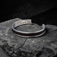 WINE STINGRAY SKIN CUFF