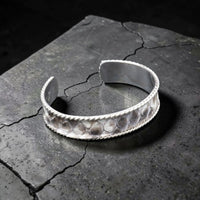 WHITE PYTHON SKIN CUFF WIDE