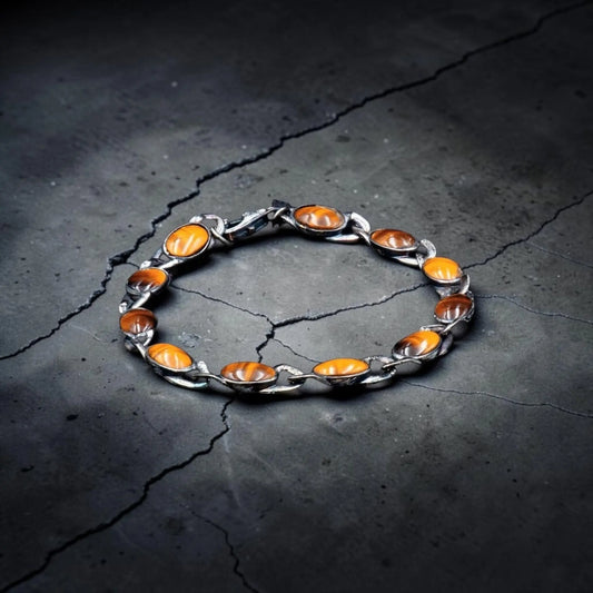 OJO DE TIGRE OVAL BRACELET