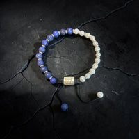 PEARL DONUT LAPISLAZULI MATTE