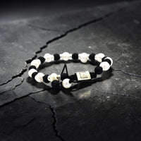 PEARL ONIX DOMINO BRACELET