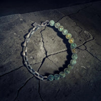 SILVER N STONE BRACELET
