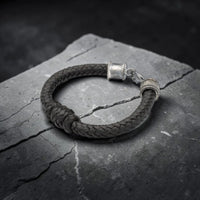 LEATHER KNOT BRACELET