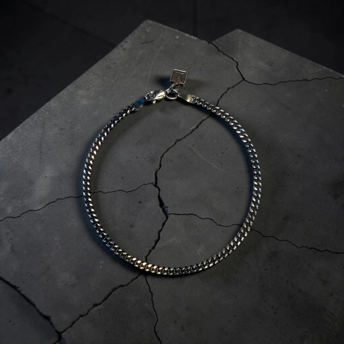 LINKED BRACELET 3MM 19CM