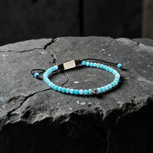 ONE SKULL FINE TURQUOISE BRACELET