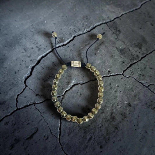 FLAKED PIRITE BRACELET
