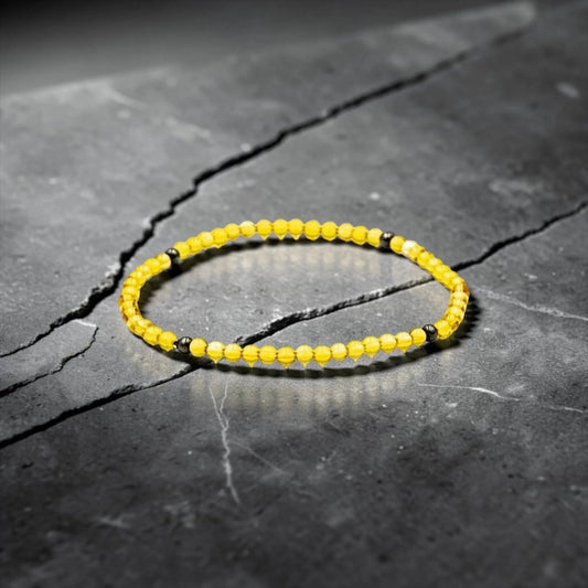 4 BALL CITRINE BRACELET