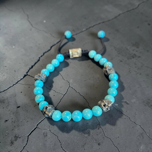 5 SKULLS FINE TURQUOISE