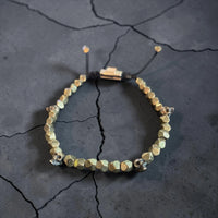 5 SKULLS PIRITE BRACELETE
