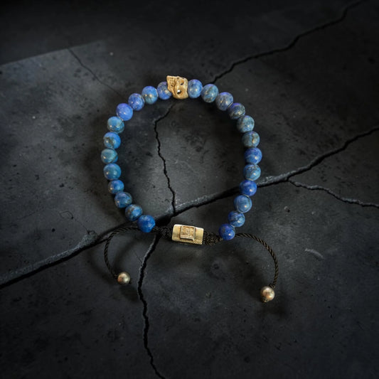 ONE SKULL TURQUESA AZUL BRACELET