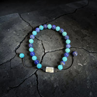 COMBINED BEADS TURQUESA AND LAPISLAZULI