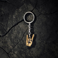 R&J HAND GOLDEN KEY CHAIN