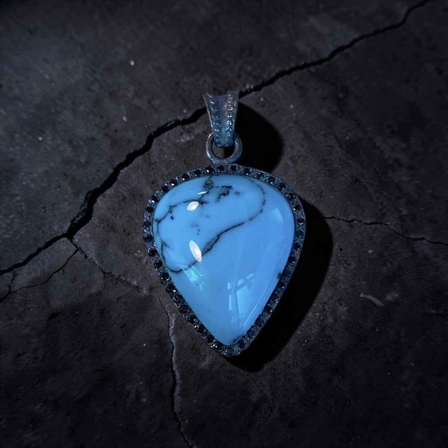 RJ GUITAR PICK STONE TURQUESA