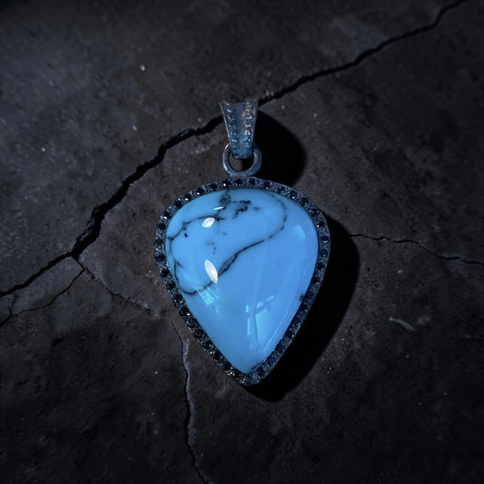 RJ GUITAR PICK STONE TURQUESA