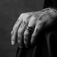 LIZARD RING DARK