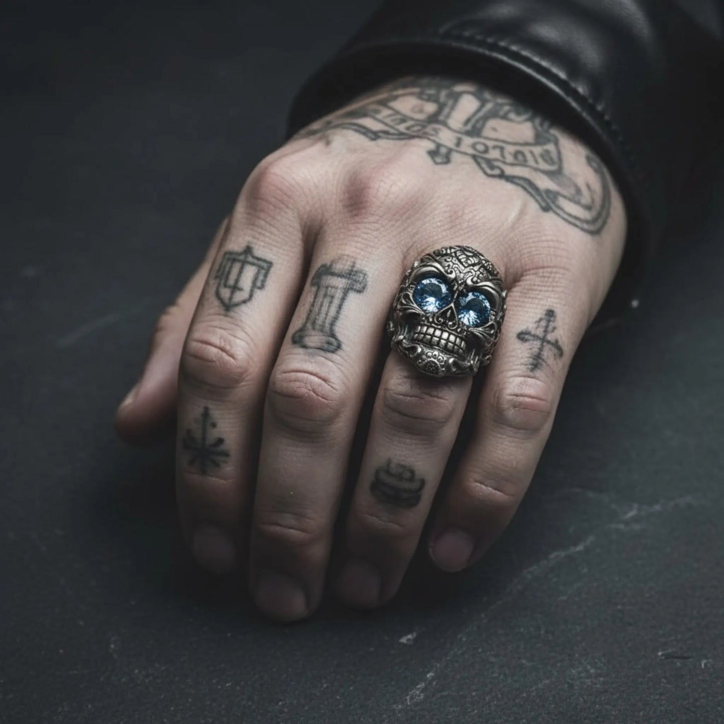 ACE TOPACIO EYES SKULL