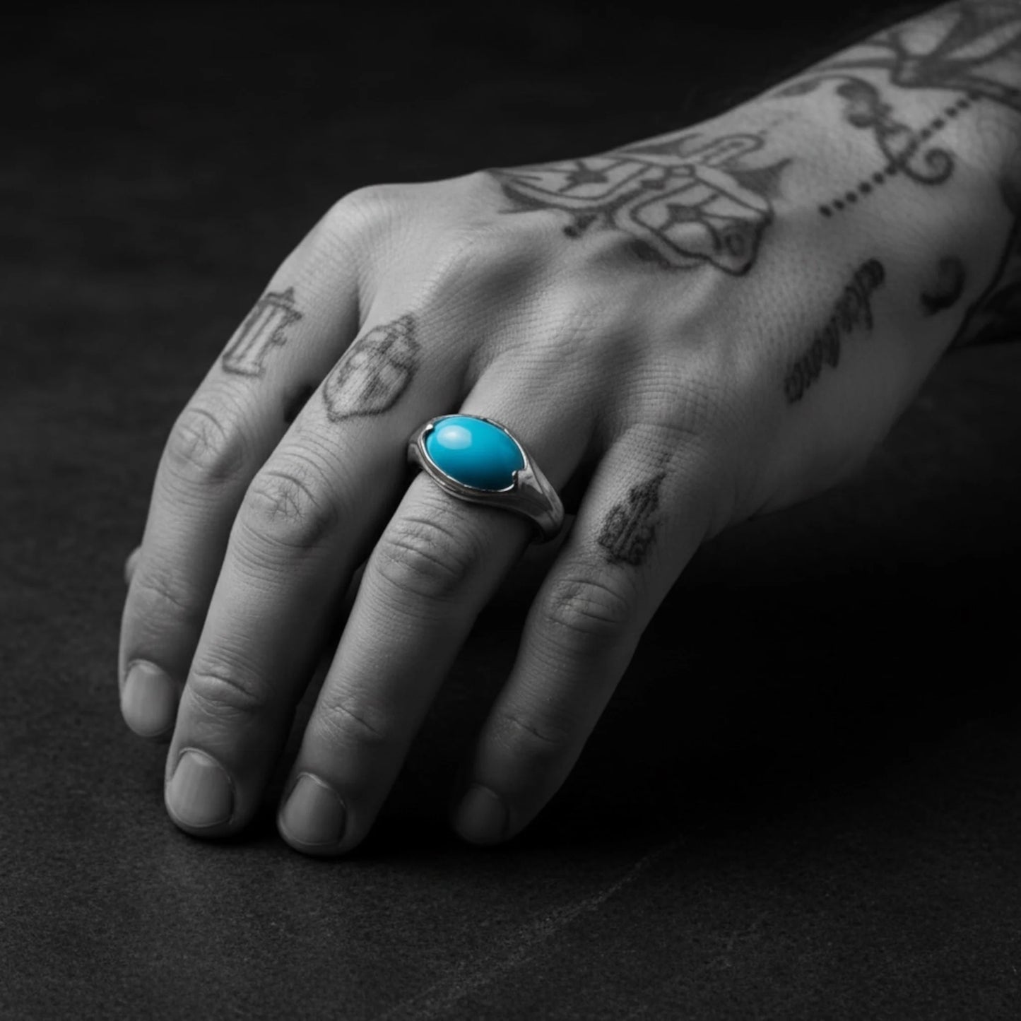VINTAGE RING TURQUESA