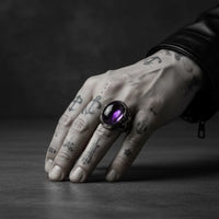 KING SALOMON AMETHYST STONE RING