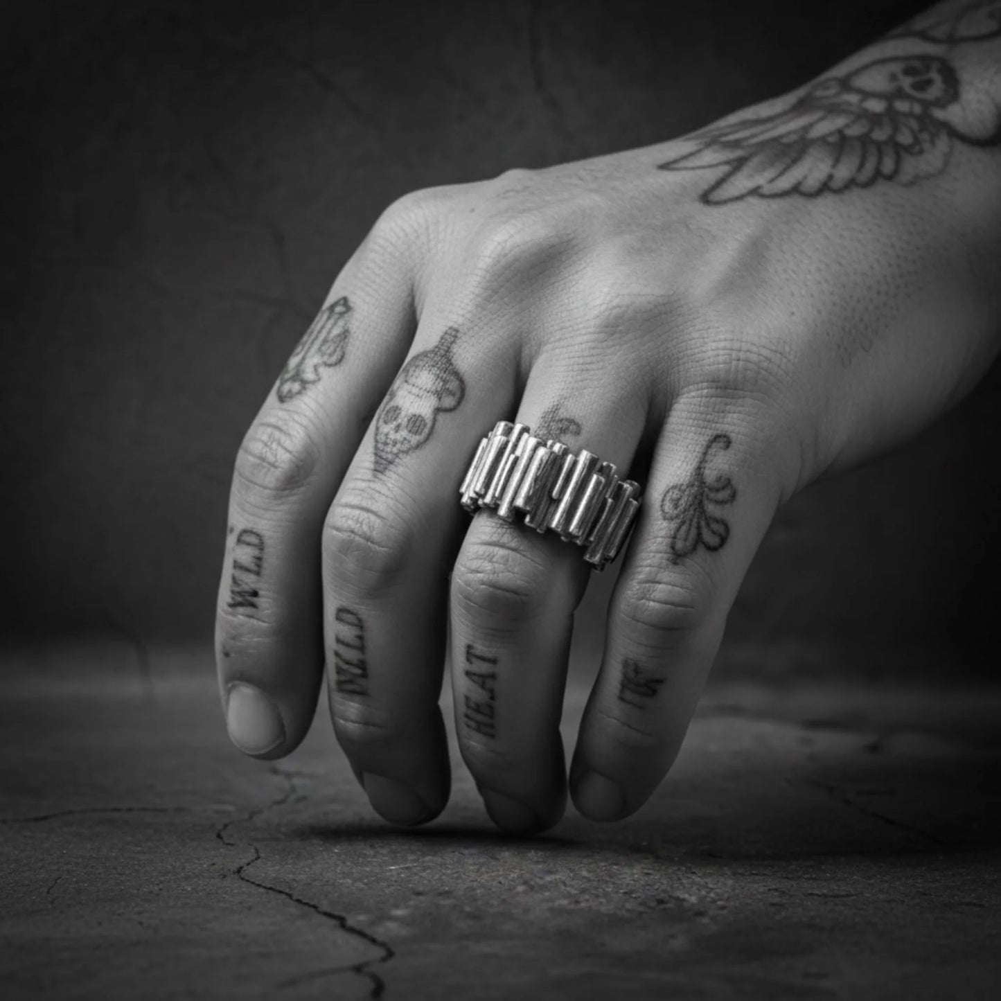 SLATE EVEN RING WIDE
