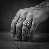 SLATE EVEN RING WIDE