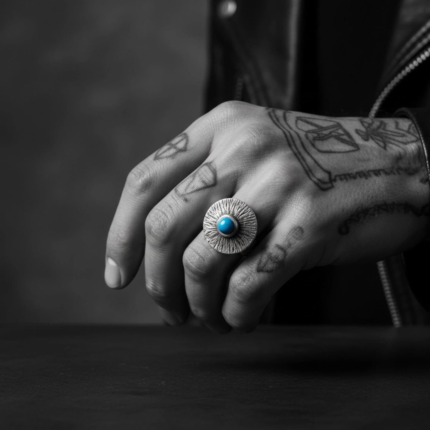 IRIS EYE STONE RING