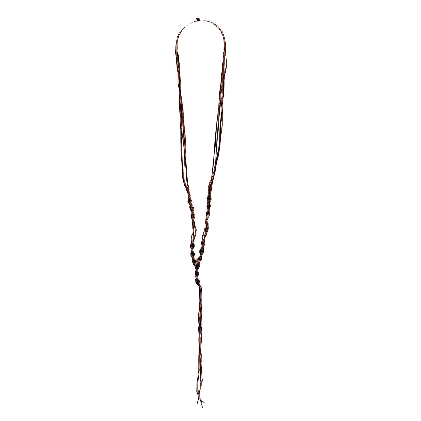 LONG LEATHER NECKLACE