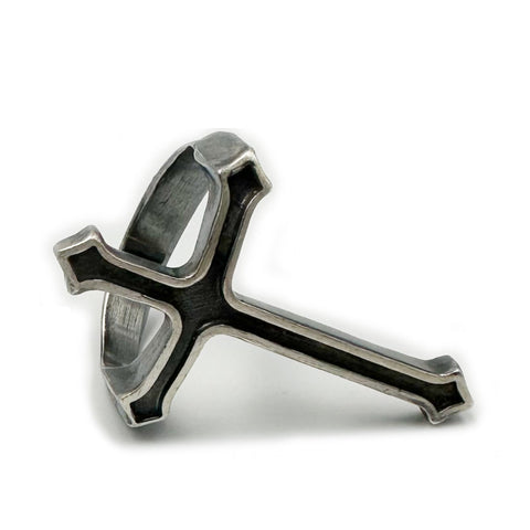 SINGLE SILVER CROSS