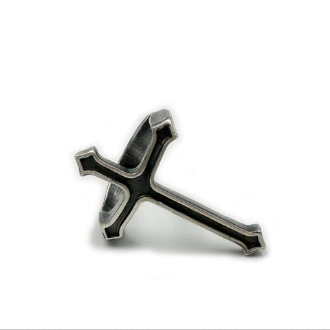 SINGLE SILVER CROSS