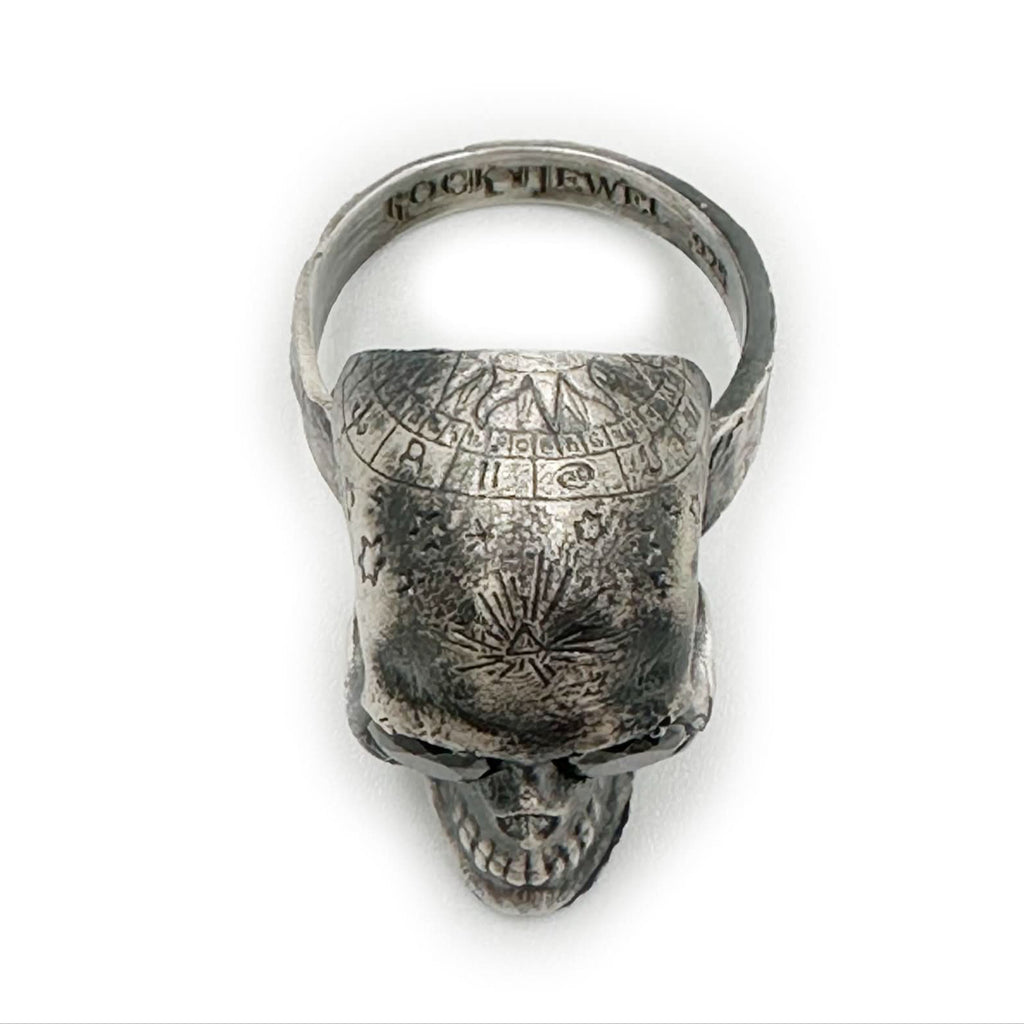 ILUMINATI SKULL RING