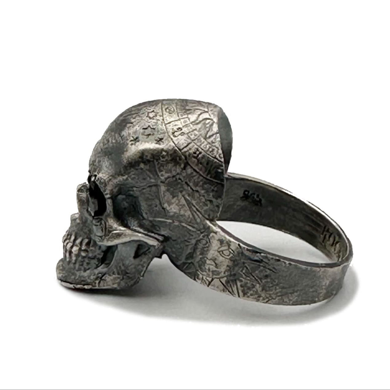 ILUMINATI SKULL RING