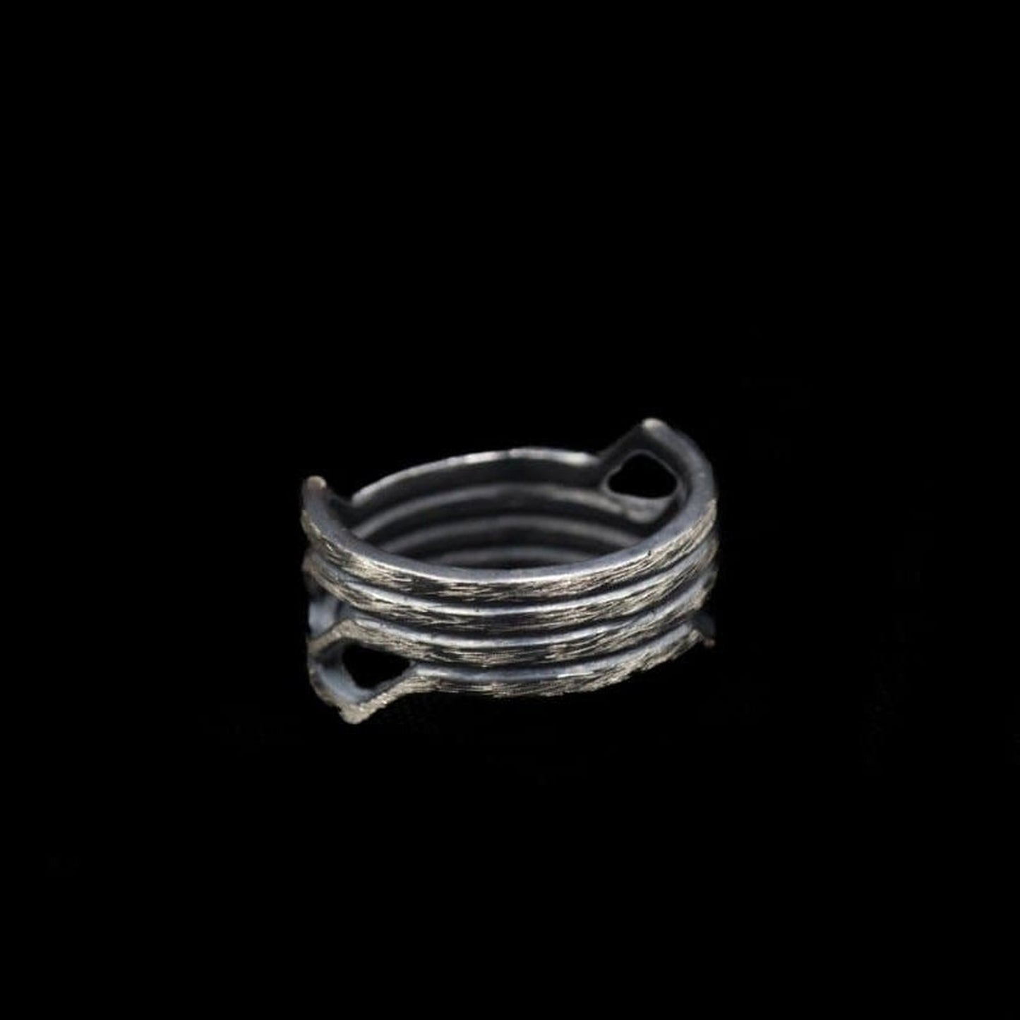3D ROWS RING - Rock and Jewel