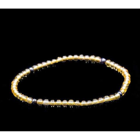 4 BALL CITRINE BRACELET